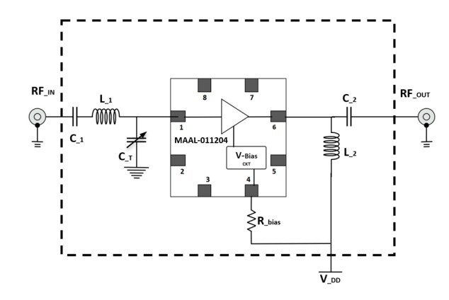 MACOM MAAL-011204 Low-Noise Amplifier